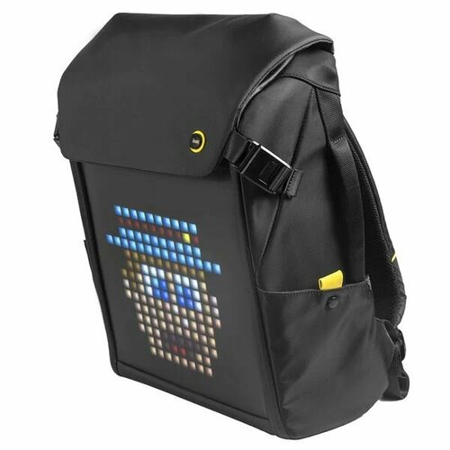 Умный рюкзак с пиксельным LED-экраном Divoom Backpack M (Чёрный | Black) рюкзак divoom с пиксельным экраном s синий