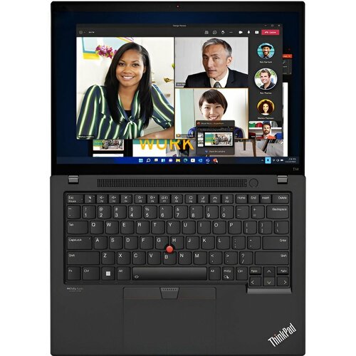 Ноутбук Lenovo ThinkPad T14 Gen 3 21AHA0G0US (Core i7 2200 MHz (1270P)/16384Mb/512 Gb SSD/14/2240x1400/Win 11 Pro) new arrive 720p pc webcam camera video with mic 4 led for skype desktops teaching hd 720p computer video camera webcam