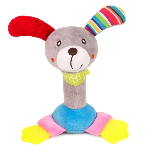 Погремушка тимоша 60001217 с колокольчиком Собачка