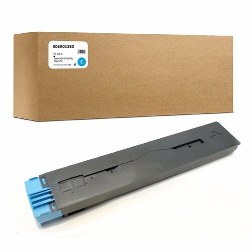 Картридж 006R01380 для Xerox Color DCP-C75/J75/700/770 22K Cyan Compatible (совместимый) девелопер xerox 700 c75 голубой 005r00731 505s00031