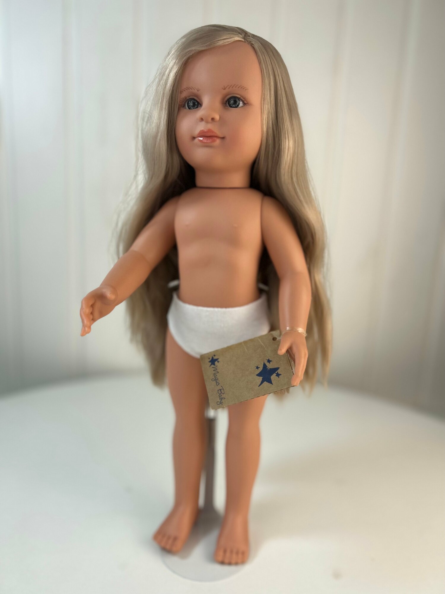 Кукла Lamagik "Нина", блондинка, без одежды, 42 см, арт. 42105