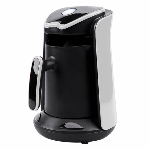 Кофеварка электрическая HOTTER HX-1100W чёрная с белым автоотключение 300 мл 600 Вт 219900₽