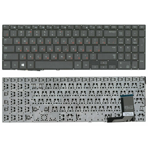 клавиатура keyboard для ноутбука samsung 370r4e np370r4e 470r4e np470r4e np470r4e k01 черная с подсветкой ba59 03619c Клавиатура Samsung NP370R4E 450R4V 470RE P/N: CNBA5903619, BA5903619