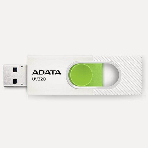 Изображение товара USB накопитель ADATA 512GB USB 3.2 Gen1 AUV320-512G-RWHGN White/Green