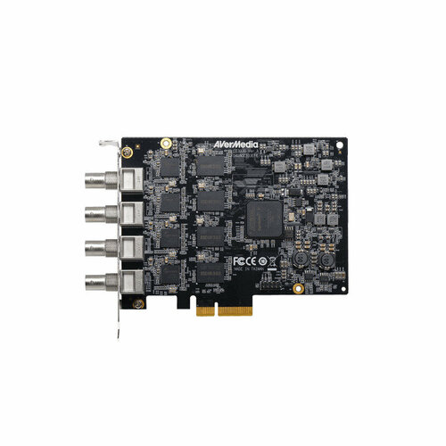 Карта захвата видео AVerMedia Quad SDI PCIe Capture Card CE314-SN карта захвата avermedia 4k hdmi 2 0 pcie frame grabber ce511 hn