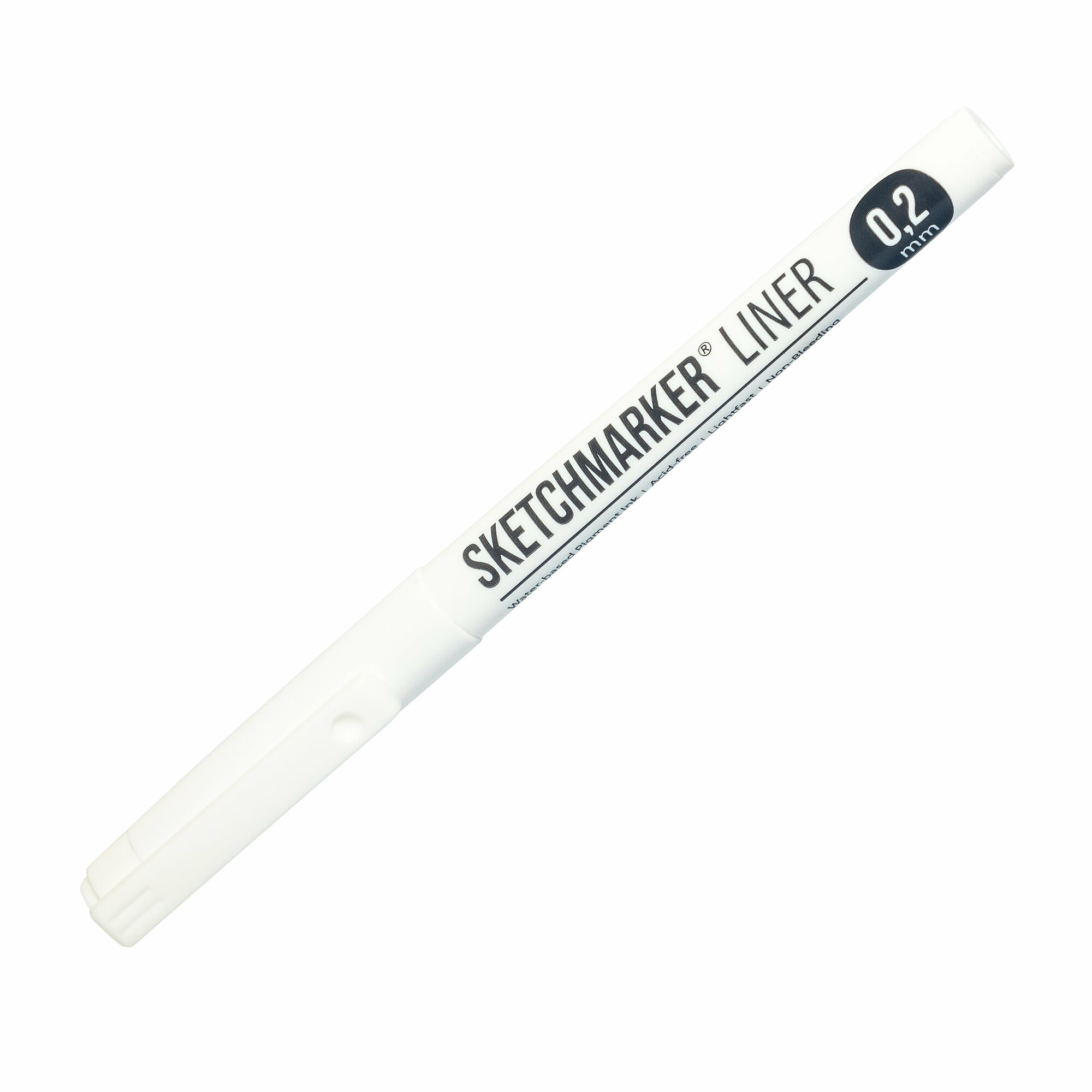 Ручка капиллярная (линер) Sketchmarker 0.2мм черный