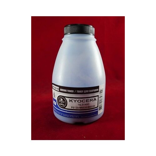 Тонер для Kyocera TK-5140C, P6130/M6030/M6530 Cyan (фл. 100г) 5K Black&White Premium