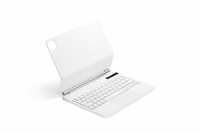 Чехол Magic Keyboard MyPads для Apple iPad 10 10.9 (2022) - A2757, A2777 с русской гравировкой