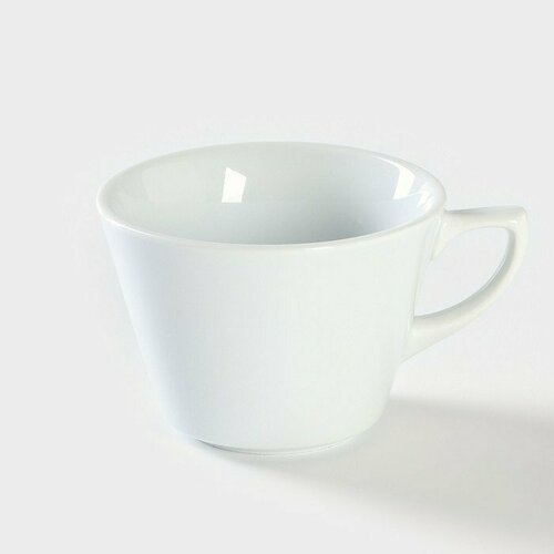 Чашка фарфоровая кофейная «Бельё», 250 мл (комплект из 4 шт)
