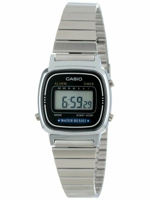 Наручные часы CASIO Vintage 76854, серый, черный
