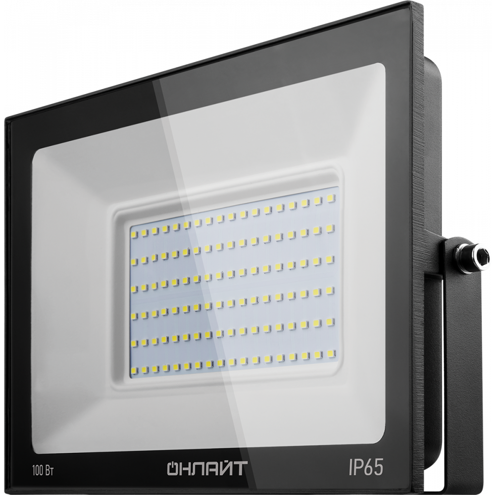 Прожектор светодиодный ОНЛАЙТ OFL-100-6K-BL-IP65-LED