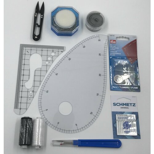 Швейный набор универсальный, подарочный набор prym с нитевдевателем для шитья штопки 29 шт