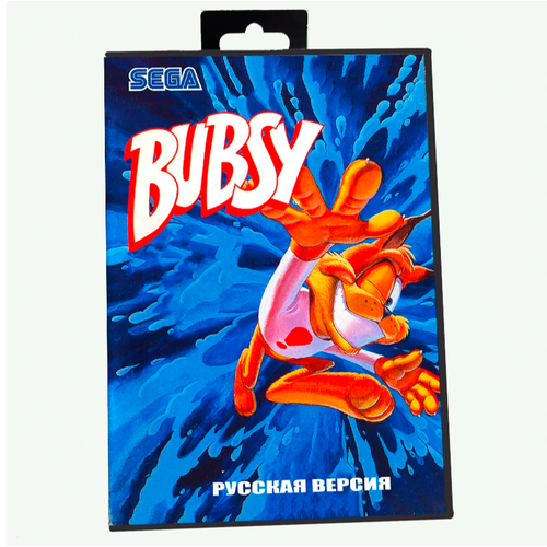 Картридж BUBSY Для приставки Sega Genesis Sega Mega Drive 16 bit MD