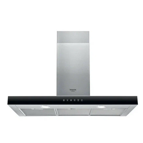 Hotpoint-Ariston Вытяжка каминная Hotpoint-Ariston HIBS 98F LT X нержавеющая сталь управление кнопочное 1 мотор 3291000₽