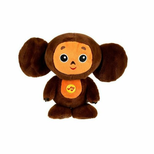Мягкая музыкальная игрушка Чебурашка, 17 см