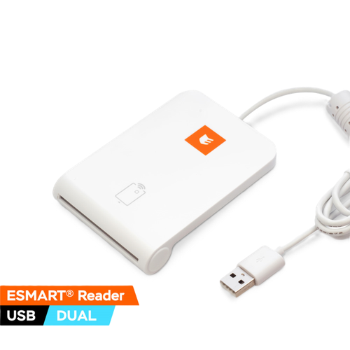 Считыватель ESMART DUAL серии USB rusguard r5 usb контрольный считыватель