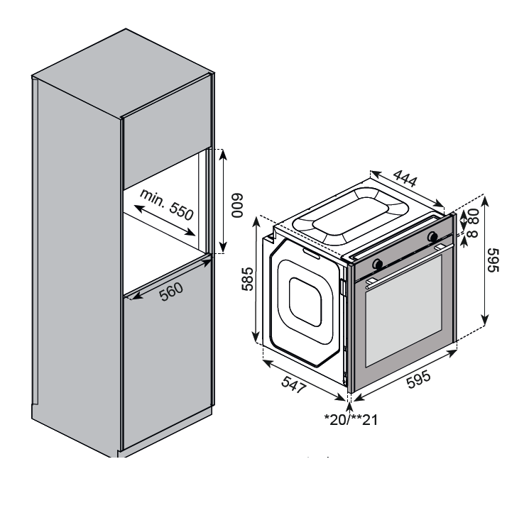 Встраиваемый электрический духовой шкаф Kuppersberg KSO 610 GR - фотография № 15