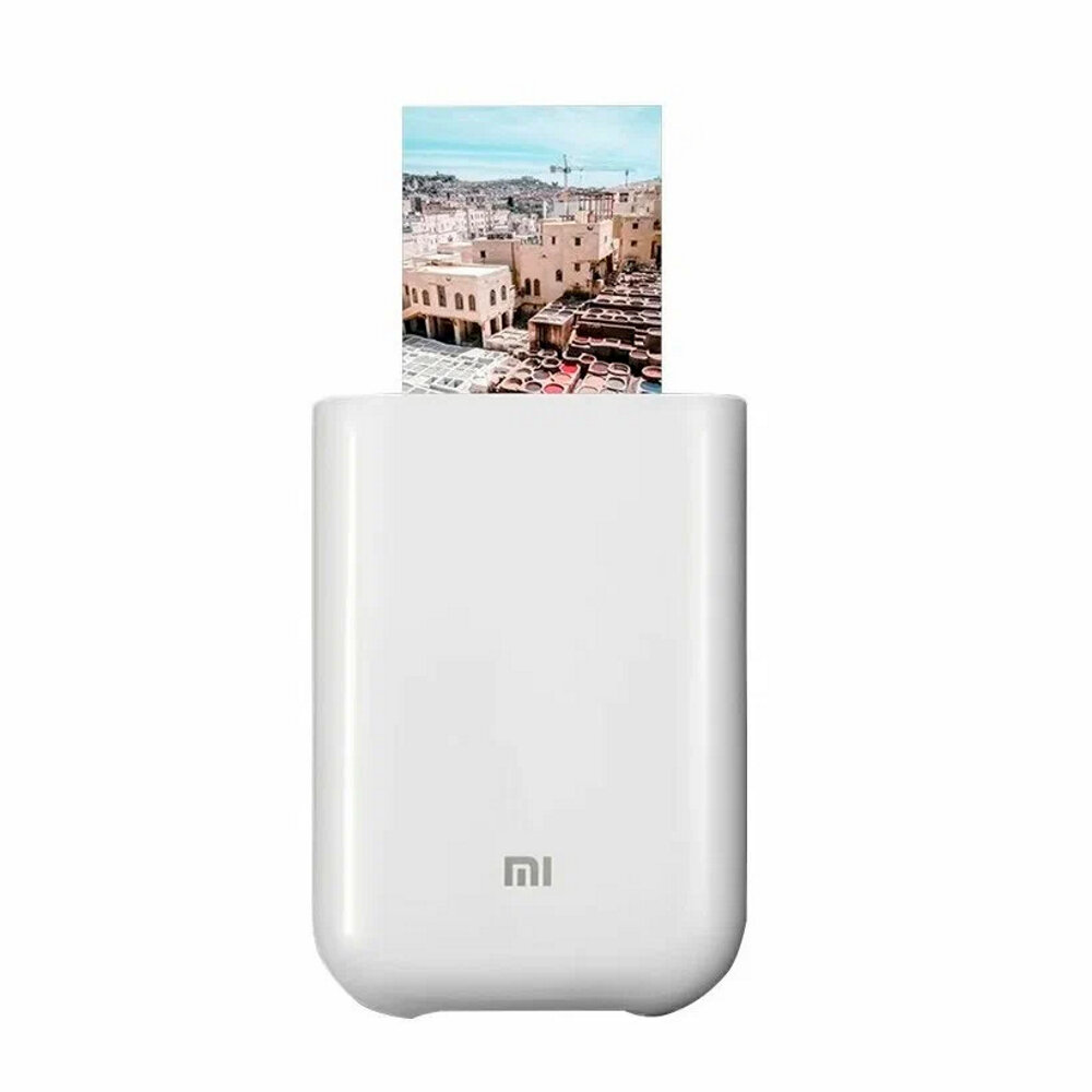 Принтер с термопечатью Xiaomi Mijia AR ZINK, цветн, меньше A6, белый — фото 1