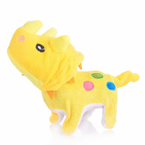 Ходящий Динозавр Интерактивная игрушка на батарейках, желтый