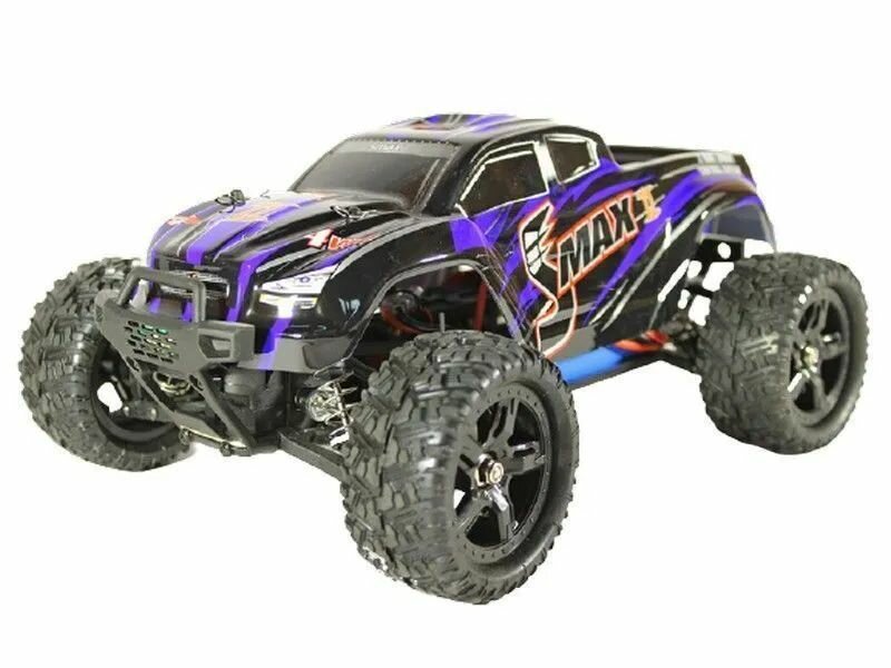 Радиоуправляемый монстр Remo Hobby SMAX V2.0 (синий) 4WD 2.4G 1/16 RTR