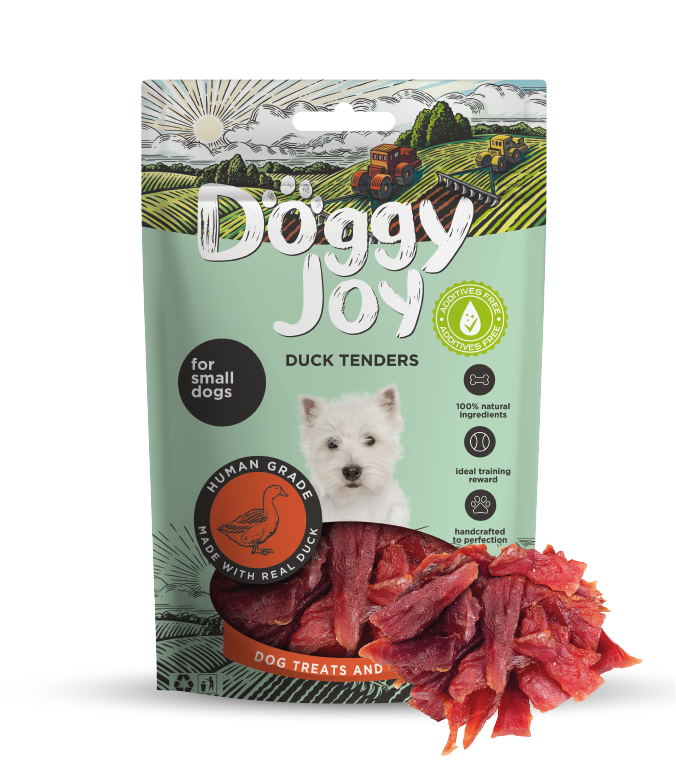 фото Лакомство для собак Doggy Joy "Hарезка утиного филе" 55г