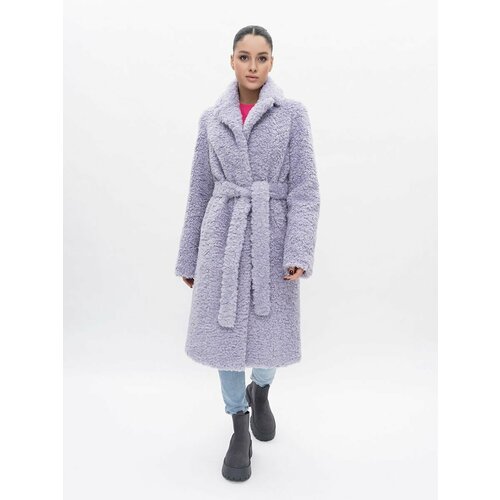 Пальто ALEF, размер 56, фиолетовый
