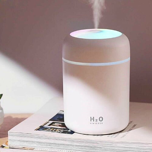 Аромадиффузор-ночник Humidifier H2O, розовый