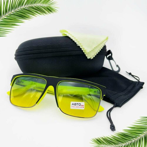 фото Солнцезащитные очки polarized, желтый, зеленый