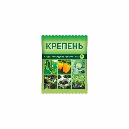 Крепень 1,5мл. (предотвращает перерастание рассады) удобрение, Ваше Хозяйство (15 шт.) удобрение для развития рассады ваше хозяйство система суперрассада 100 г