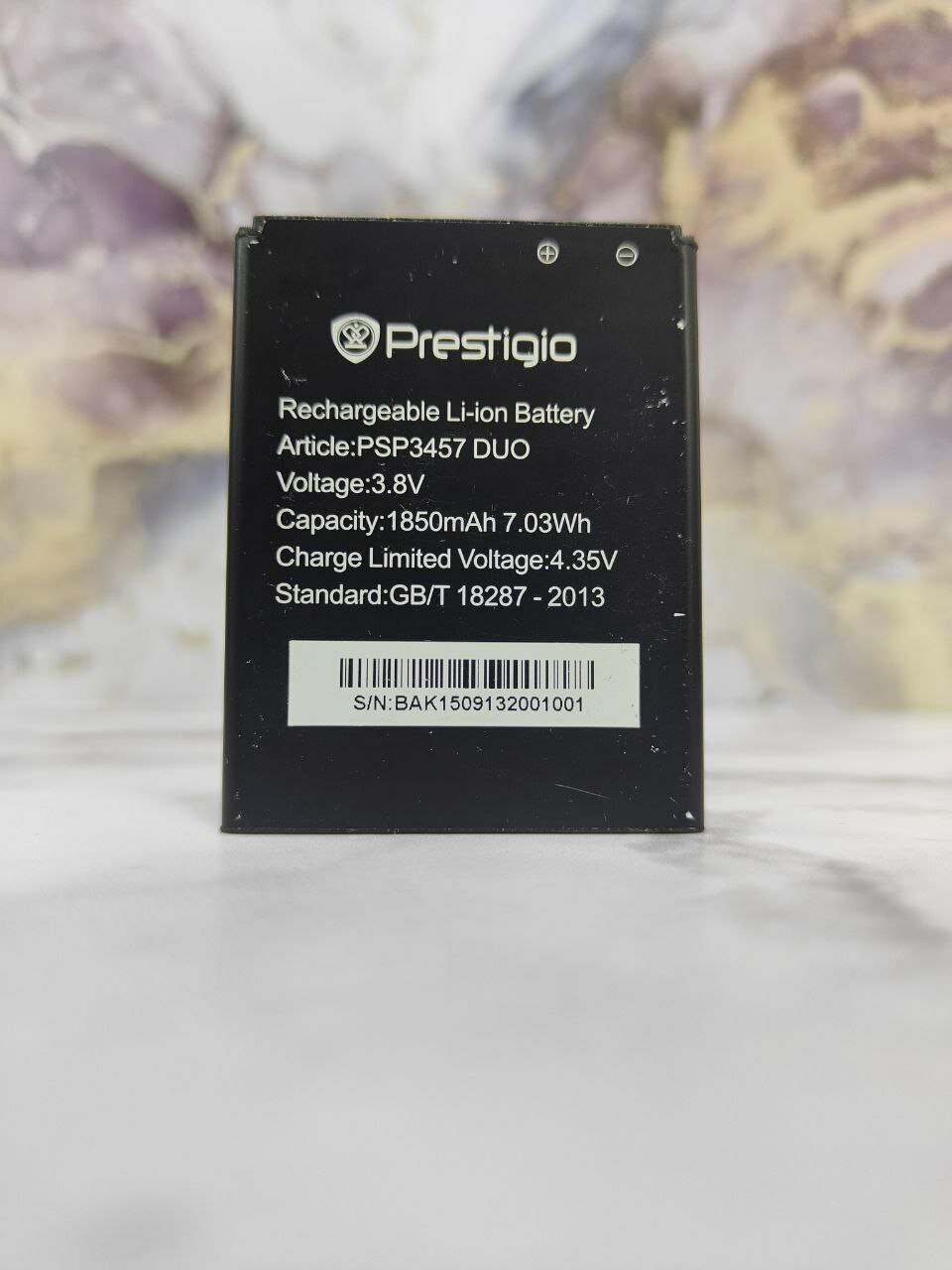 Батарея BAT АКБ Prestigio PSP3457 DUO 7.03Wh 3.8V 1850mah