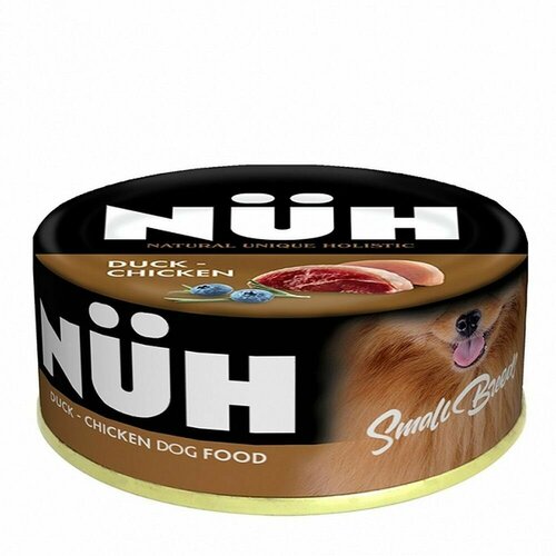 Нюх 31250 кон. для собак мелких пород беззерновые Утка и цыплёнок 100г, 104955 (8 шт)