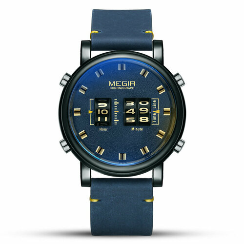 Наручные часы Megir, синий