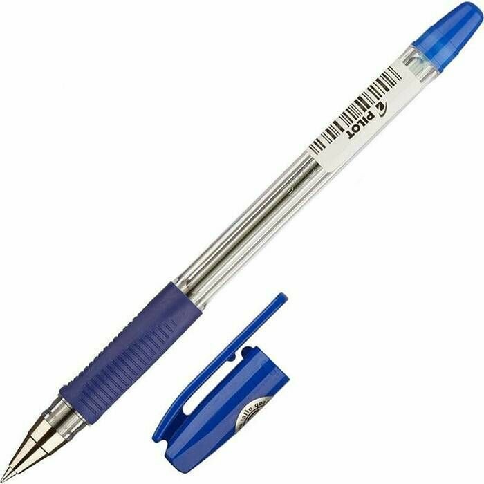 Pilot Ручка шариковая BPS-GP 0,5 мм синяя резиновый грип