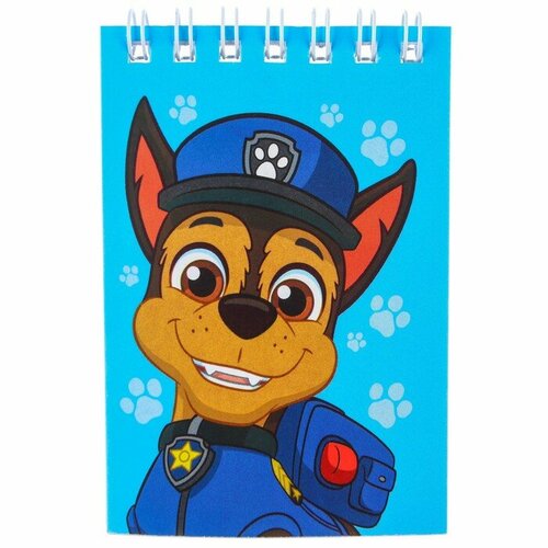 Блокнот А7 32 л, на гребне, PAW PATROL