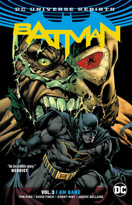 Tom King. Batman Vol. 3: I Am Bane (Rebirth) (Tom King) Бэтмен Том. 1: Я Бэйн (Возрождение) (Том Кинг) / Книги на английском языке