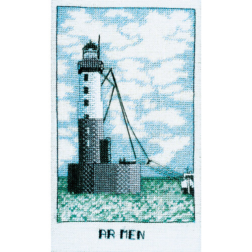 Набор для вышивания: PHARE AR MEN Маяк Ар Мен 1986 набор для вышивания phare “creac’h ouessant” маяк креах уэссан