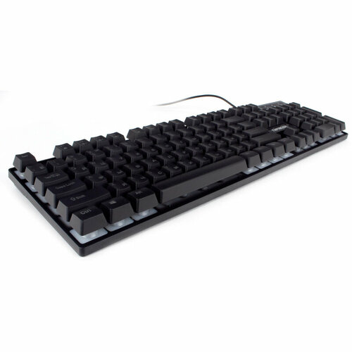 Комплект 5 штук, Клавиатура Гарнизон GK-200GL, игровая, 104кл, rgb,1.5м, черная (18453)