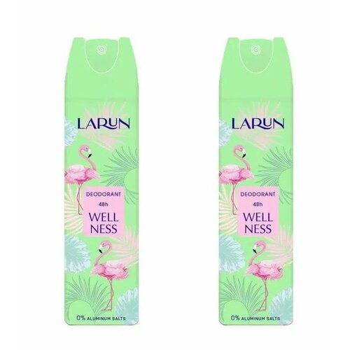 Larun Дезодорант Женский Wellness, 150 мл, 2 шт