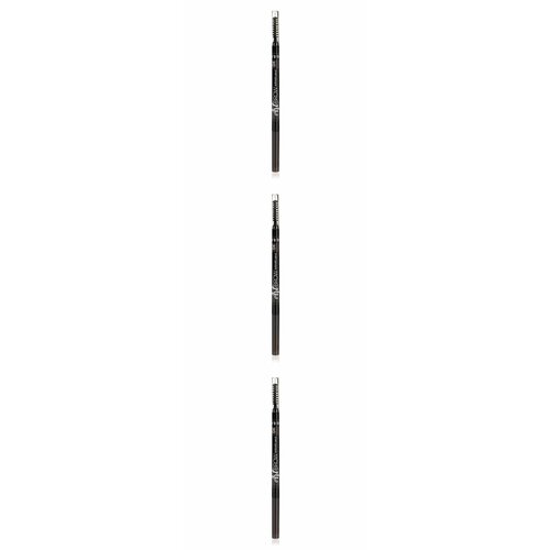 TF cosmetics карандаш контурный автоматический для бровей, тон 04, серо-коричневый, 3 шт