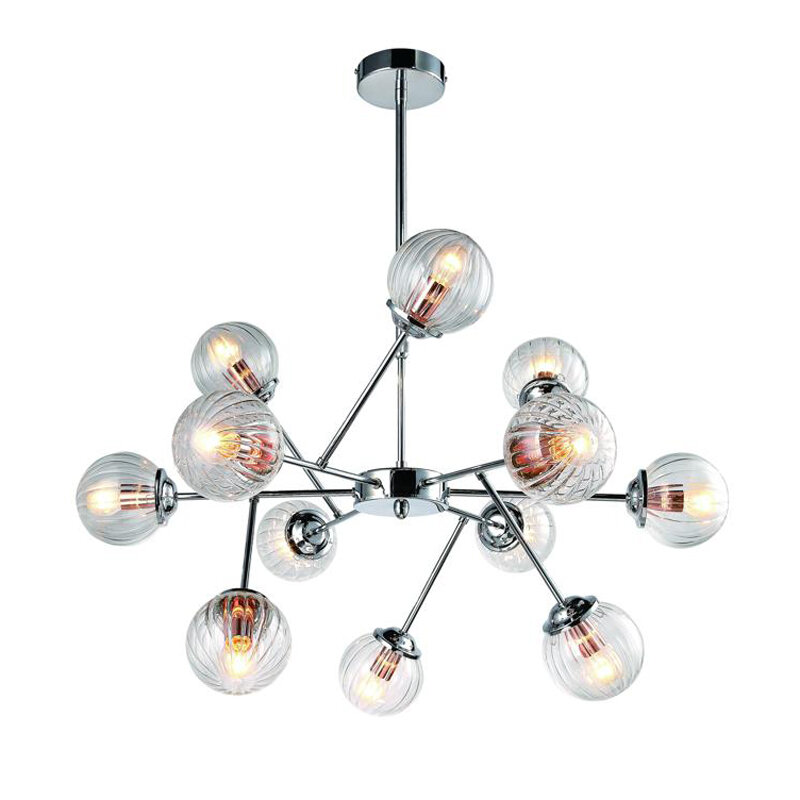 Люстра в английском стиле Arte lamp A9276LM-12CC Arancia