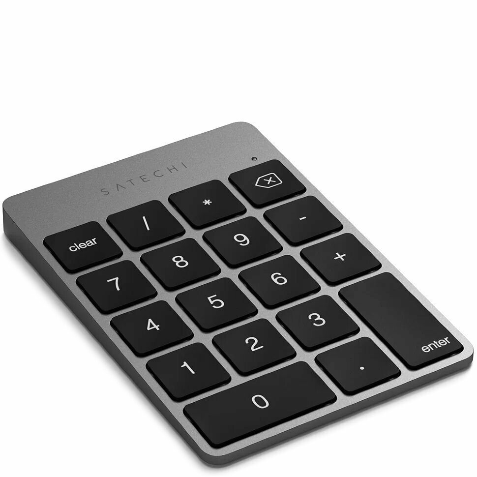 Цифровая клавиатура Satechi Aluminum Slim Keypad Серая ST-SALKPM