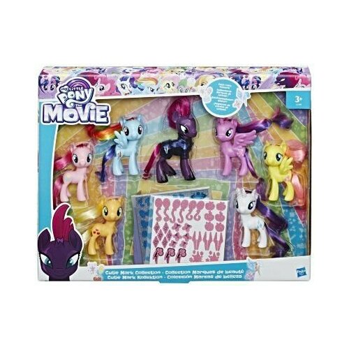 My little pony My little pony 7 пони 'Коллекция меток' (Cutie Mark Collection), специальный выпуск, Hasbro