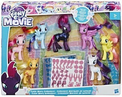 My little pony My little pony 7 пони 'Коллекция меток' (Cutie Mark Collection), специальный выпуск, Hasbro