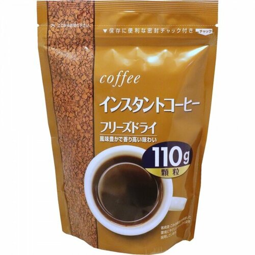 Seiko coffee freeze dry кофе растворимый, мягкая упаковка, 110 гр