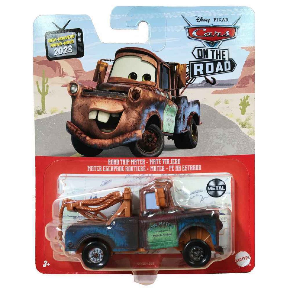 Машинка Cars Road Trip Mater HKY35