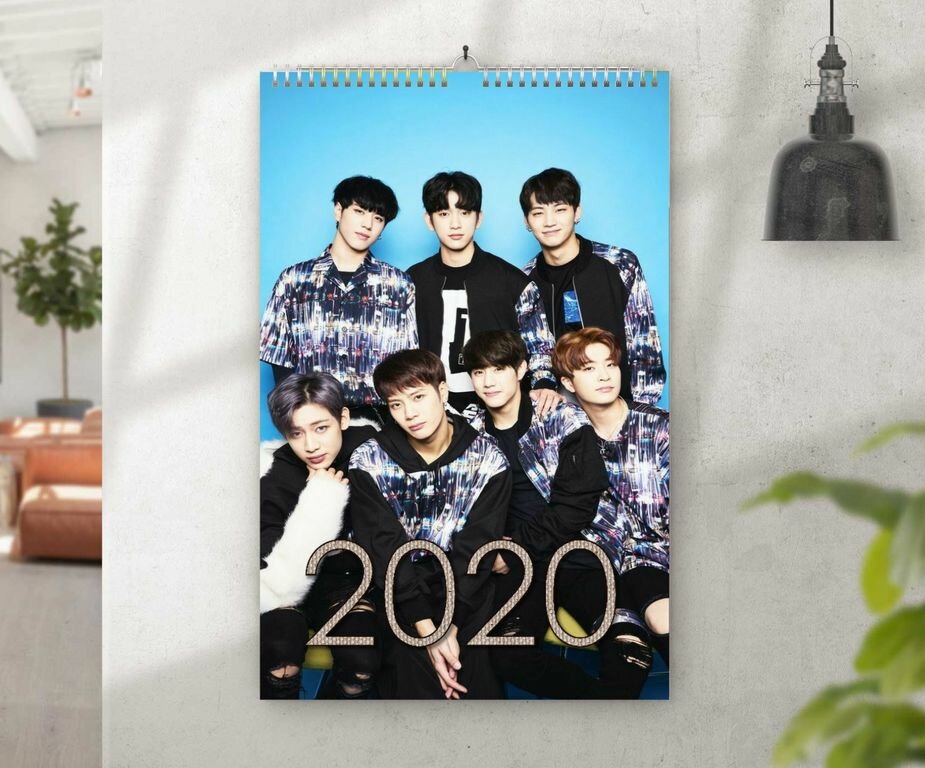 Перекидной календарь на 2020 год GOT7 №3, А4