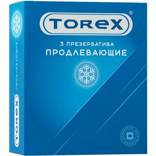 Презервативы Torex продлевающие 3шт