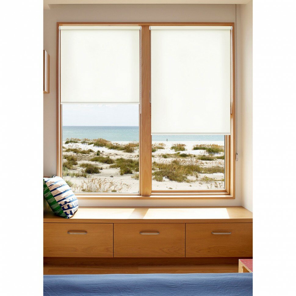 фото Жалюзи мини-Ролло 37*160 Лайт кремовый