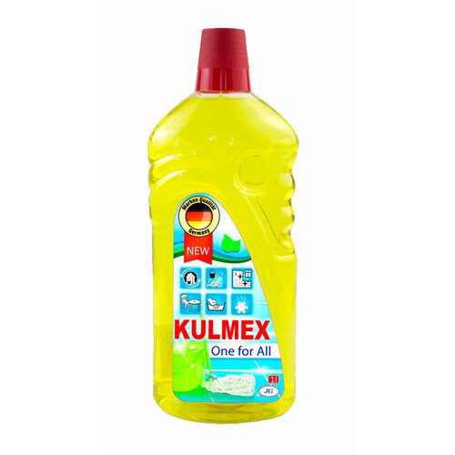 Чистящее средство KULMEX One for All Multi cleaner Yelow Zitrone, универсальное для всех поверхностей, 1 л