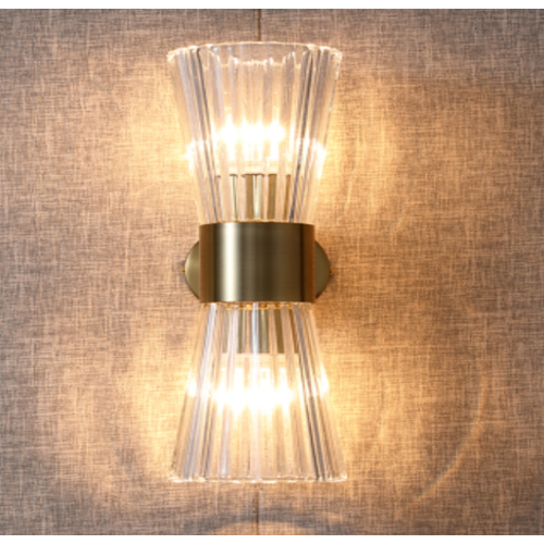 Бра диам 12 см выс 40 см Стекло метал Lenardi 178902 4538₽